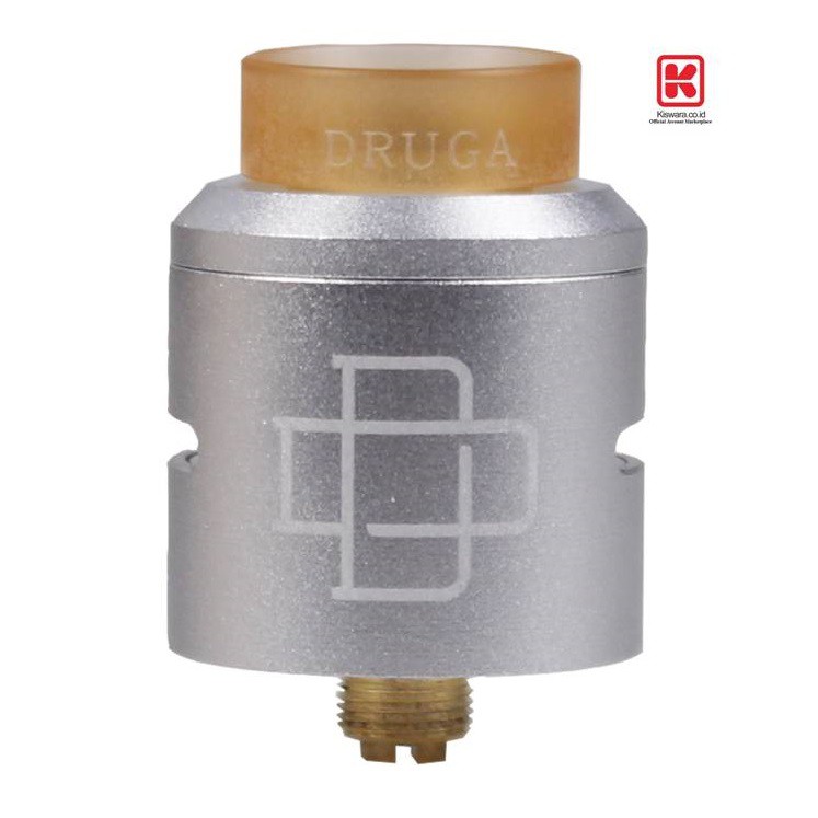 Druga 24 RDA Atomizer - SILVER [Clone] KiswaraBandung