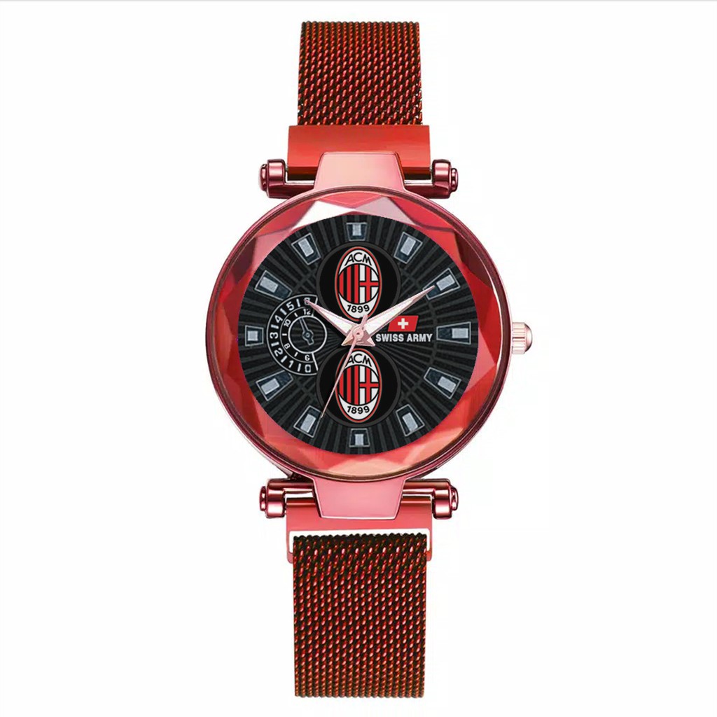 Jam Tangan Wanita Custom - MILAN Free Box &amp; Batre Cadangan