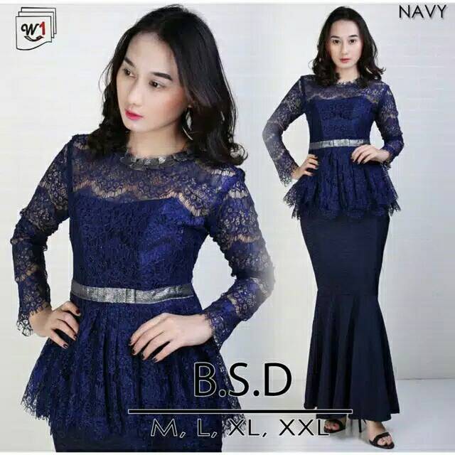 BISA CODTERMURAH KEBAYA BROKAT BSD ROK DUYUNG/KEBAYA ...