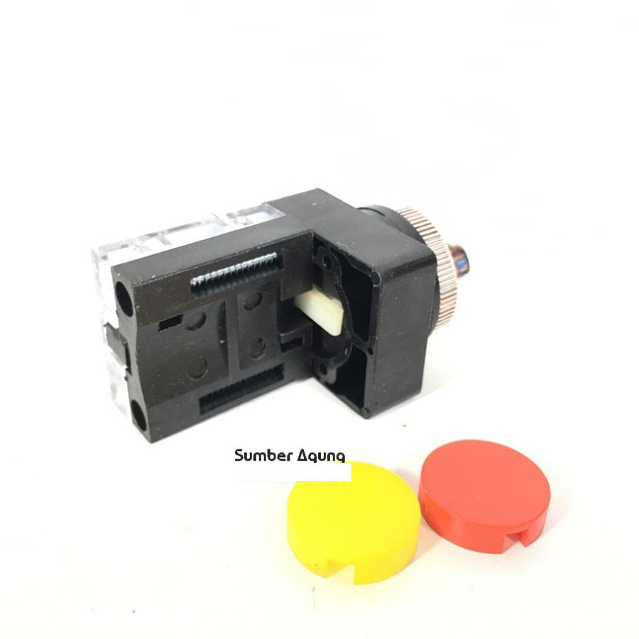 Push Button 30mm KS11 Hijau Kuning Merah 6A 250VAC 600V Max