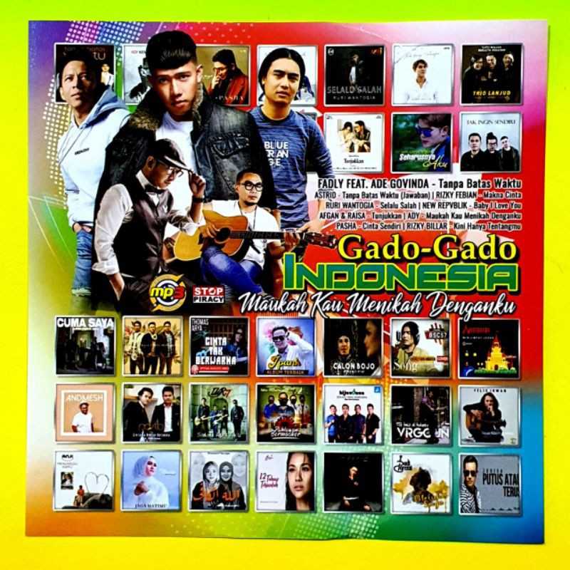 Kaset Mp3 Kumpulan 140 Lagu Lagu Pop Indonesia Band Terbaru Terlaris Bisa Buat Audio Mobil Shopee Indonesia