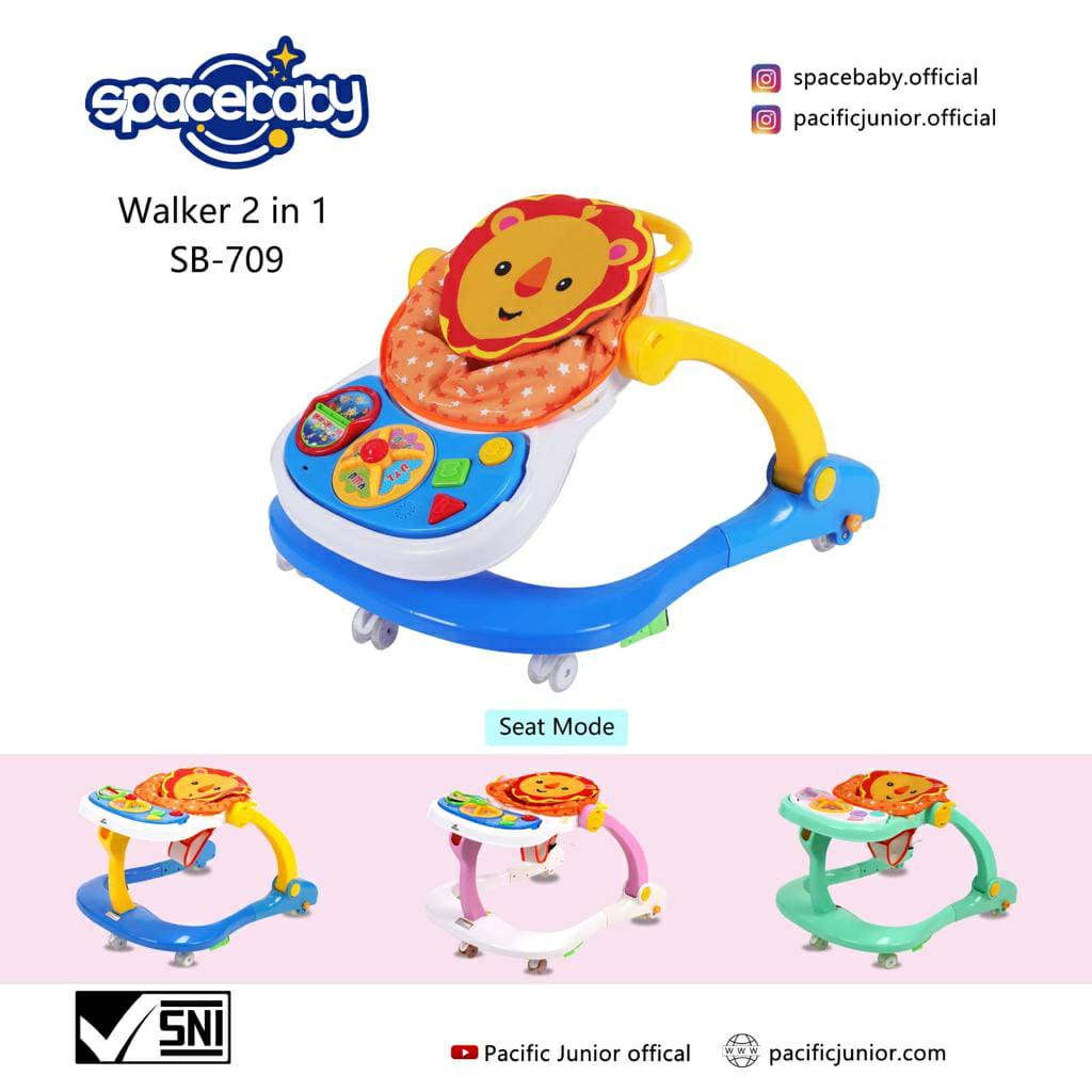 Spacebaby Baby Walker (SB709) - Kereta Dorong