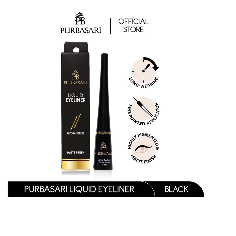 CS1- Purbasari Liquid Eyeliner Hydra Series