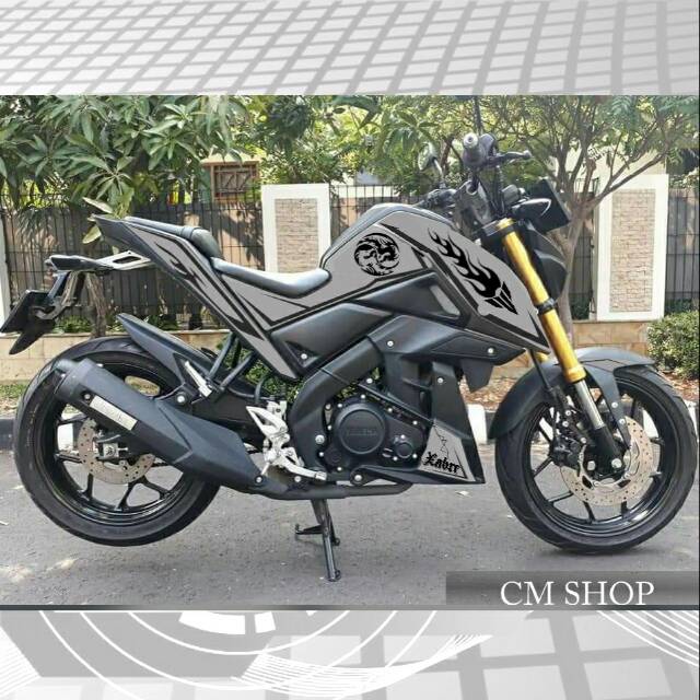 Stiker Yamaha Xabre Simple Tribal Dragon Fire Shopee Indonesia