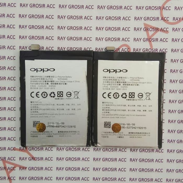 Baterai Original oppo BLP595 BLP-595 R7 , R7T , R7C