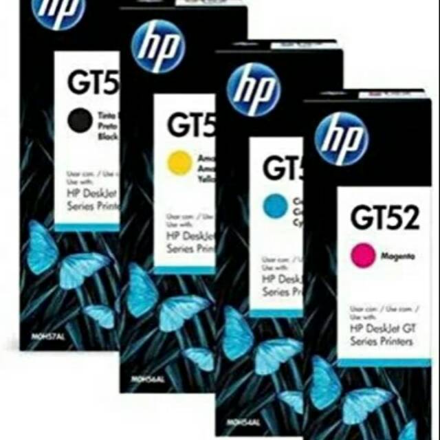 Tinta Hp GT51 Black & GT52 Color 1set Hp GT51 & GT52 Original