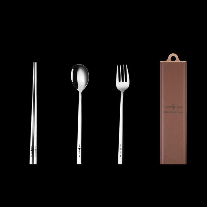 Ssgp Set Alat Makan Portable Stainless Steel 304