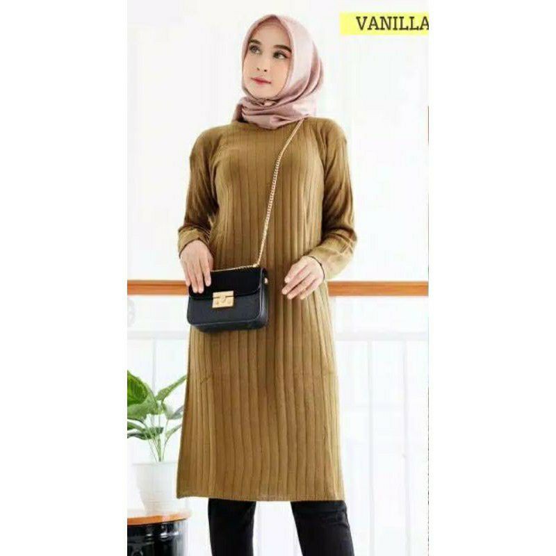 JIHAN DRESS RAJUT / KNIT DRESS RAJUT PREMIUM /