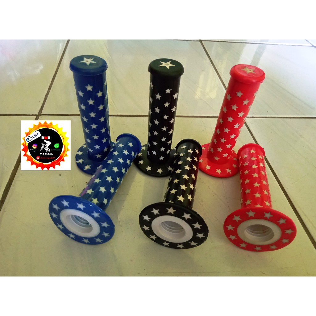 Karet stang handpad handgrip sepeda bmx