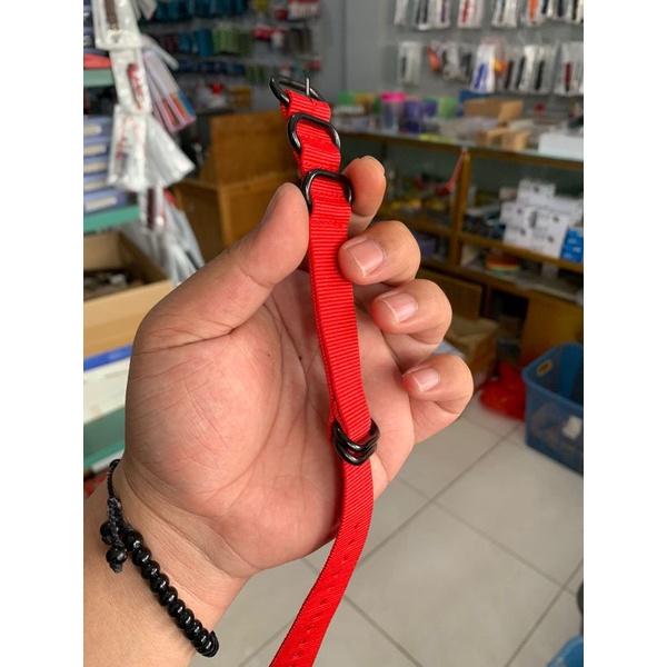 Strap Tali Jam Tangan Kanvas Nato Zulu merah 20MM