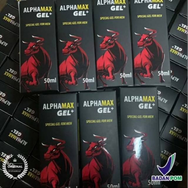 ALPHAMAX GEL ASLI | ALPHA MAX GEL ORIGINAL