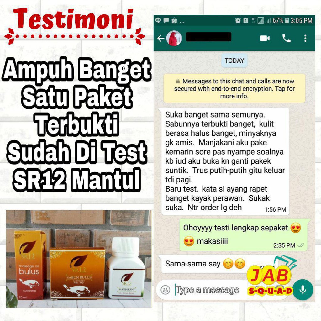 PAKET RAPET KENCENG PASUTRI dari sr12/ HARMONIS SETIAP HARI / MANJAKANI / SABUN BULUS / MINYAK BULUS