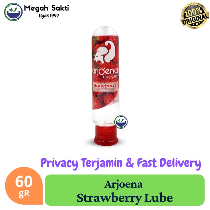 MGS - Arjoena Strawberry Lube | Pelumas Lubricant Kondom