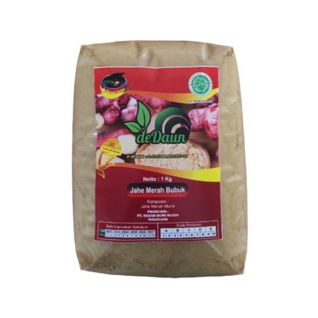 

Bubuk Jahe Merah Murni 500gr