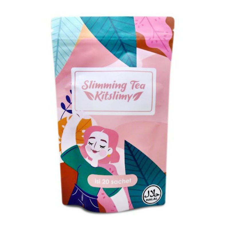 KITSLIMY TEA ISI 20 - Kitslimy Slimming Tea Teh Diet Kitslimy Kitslimmy teh