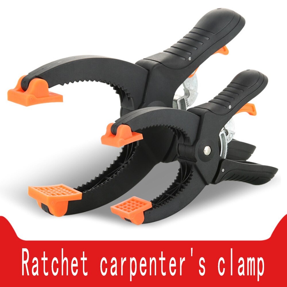 Bisa COD Klemp Kayu Klip Jepit Papan Kayu Spring Clamp Strong Wood Carpenter 6 Inch - Ensunm S826