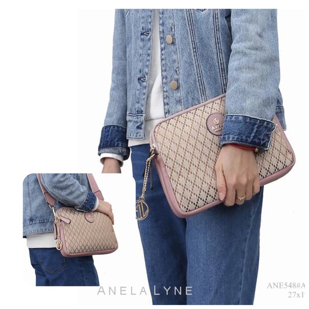 ANELA LYNE ALYA SELEMPANG SATCHEL BAG 548#A088 ORIGINAL