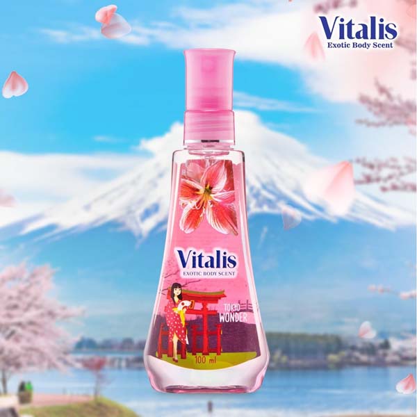 Vitalis Exotic Body Scent Switzerland Surprise | Caribbean Getaway | Tokyo Wonder 100ML