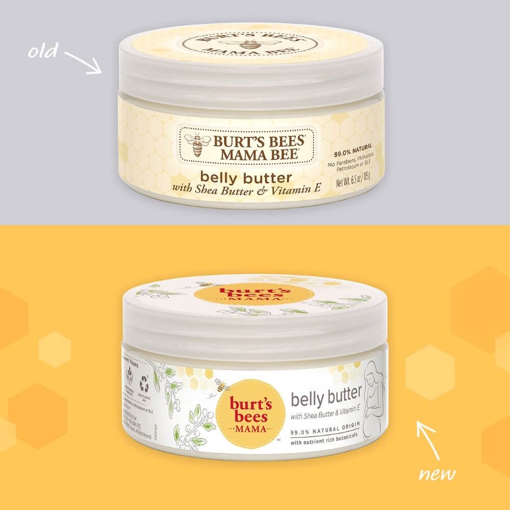 Burt's Bees NEW Mama Bee Belly Butter burt butrs original