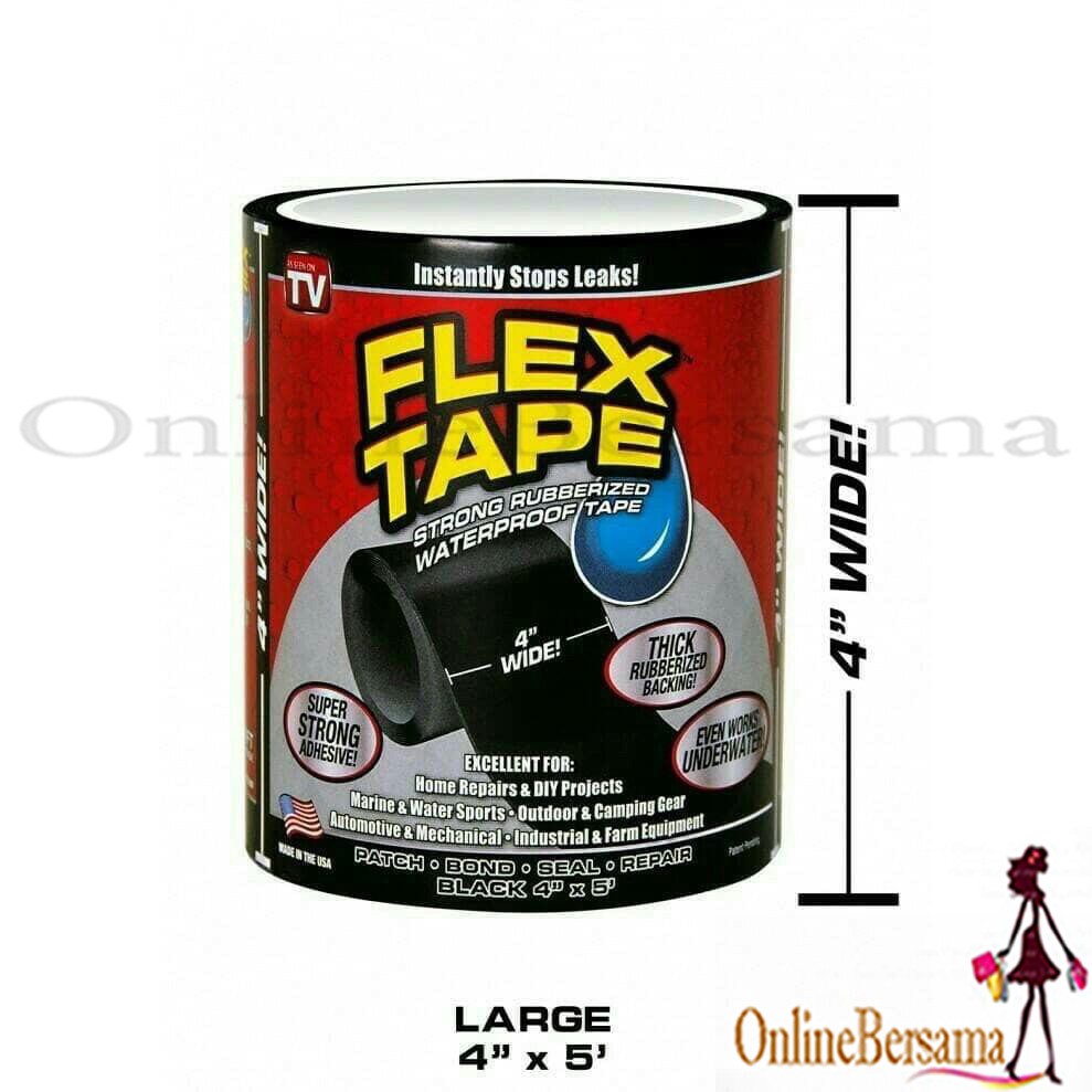 Flex Tape Lakban Super Kuat Anti Bocor Air Magic Tape