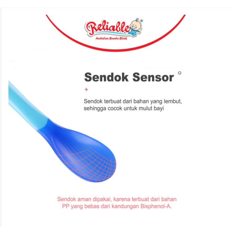 Sendok Bayi isi 2 Sendok Silikon Silicon Bayi Peralatan Makan Bayi BPA Free Reliable Original