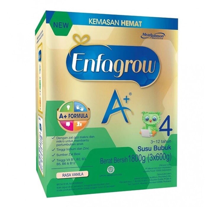 

Enfagrow A+4 Vanila 1800 gr