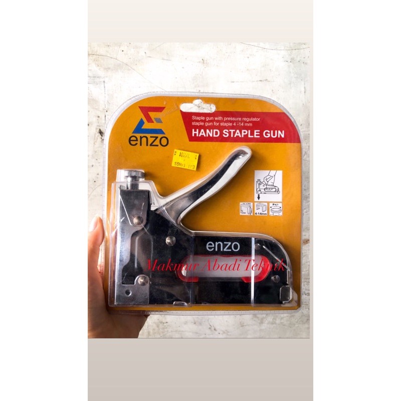 

Stapler Tembak Enzo (Hand Staple Gun)