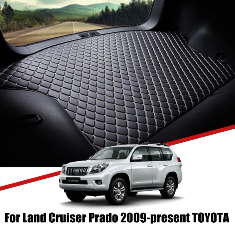 Matras Bagasi Mobil Bahan Kulit Premium Untuk Toyota Land Cruiser Prado J150 2009-2021