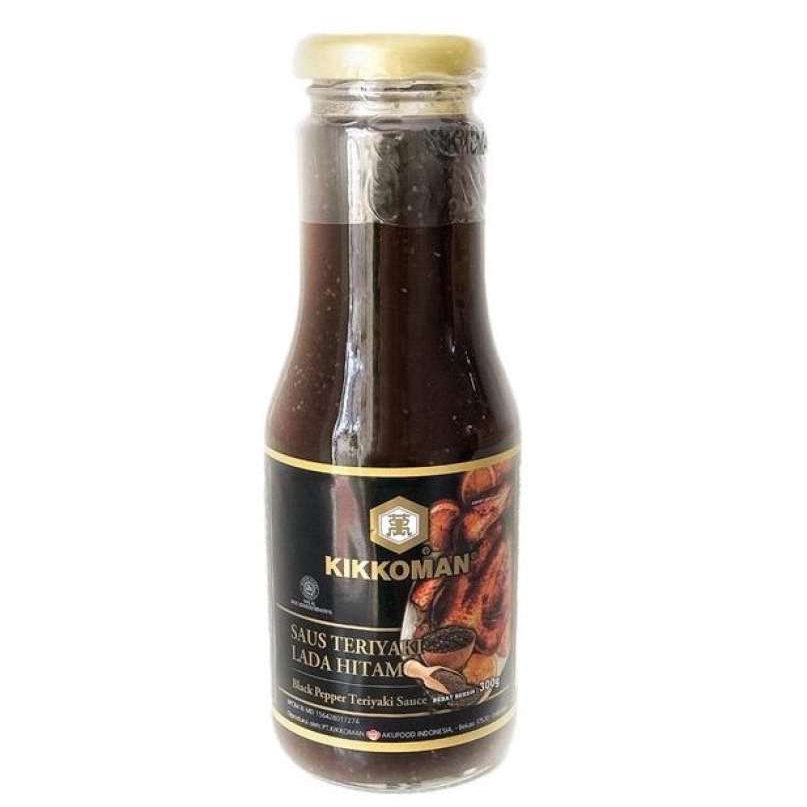 

KIKKOMAN SAUS TERIYAKI LADA HITAM 300gr