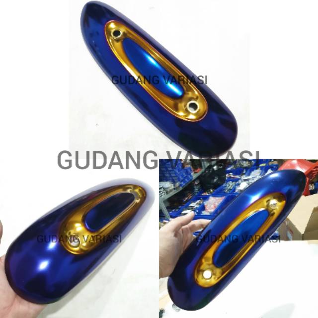 cover tameng tutup knalpot Scoopy Esp fi Twotone