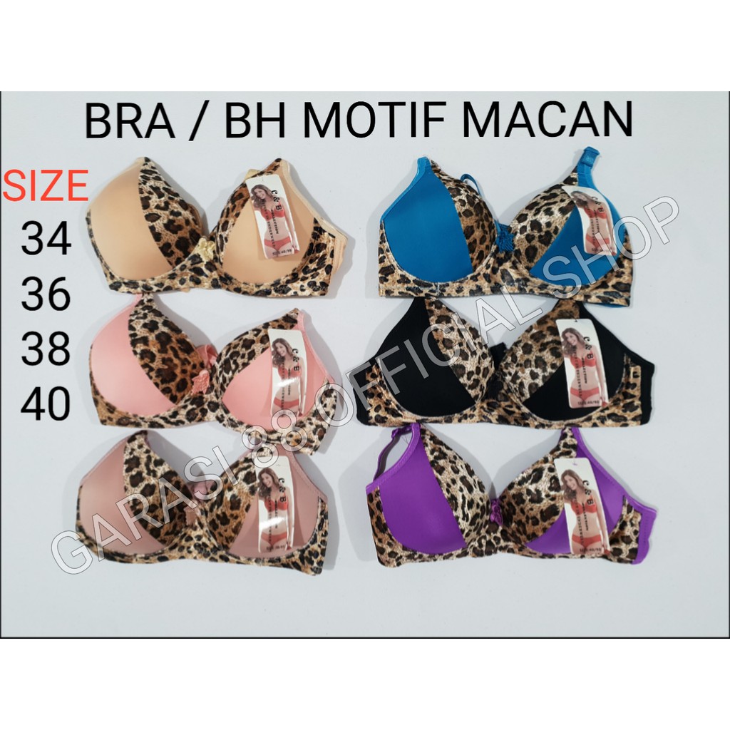 Bra BH Wanita Dewasa Motif MACAN CB