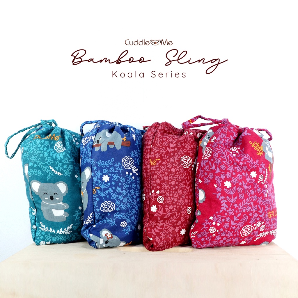 Cuddle Me Ring Sling Bamboo Gendongan Bayi Original Cuddleme