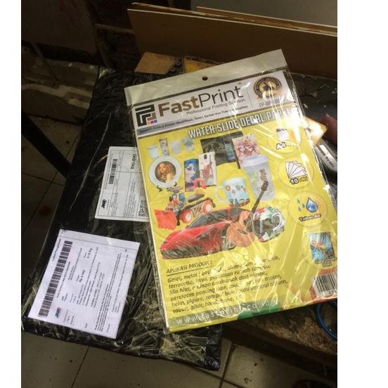 

BPK ➽ Kertas Water Slide Decal Paper Ukuran A4 100 Gram ( 10 lembar) 91 (Best Product)