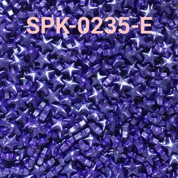 

GR-SPK-0235 SPRINKLES SPRINKLE SPRINKEL 1KG KILO BINTANG UNGU PINK BEST SELLER