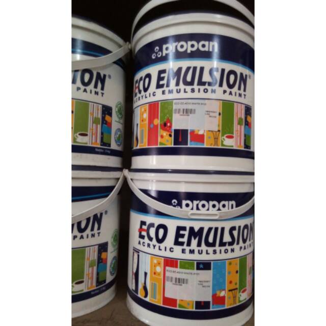 Cat Tembok Propan Eco Emulsion Interior 5 Kg Warna 8110 Gladiola White