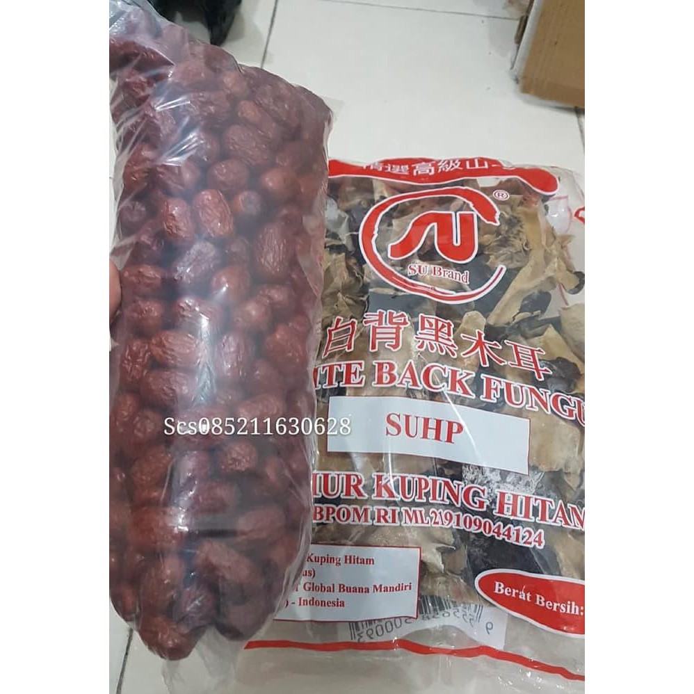 

Jamur hitam putih 1 kg + angco uk sedang 1 kg / ang co jamur