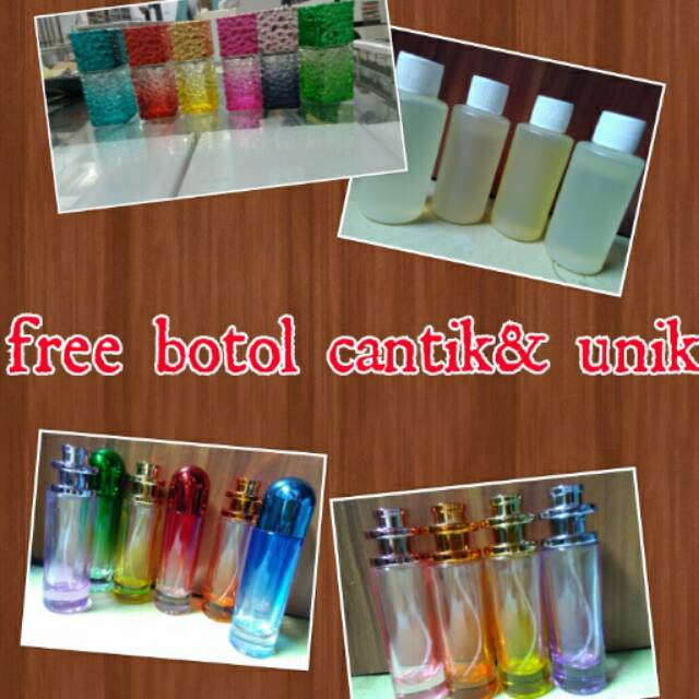 Biyang parfum 100 ml free botol unik & cantik