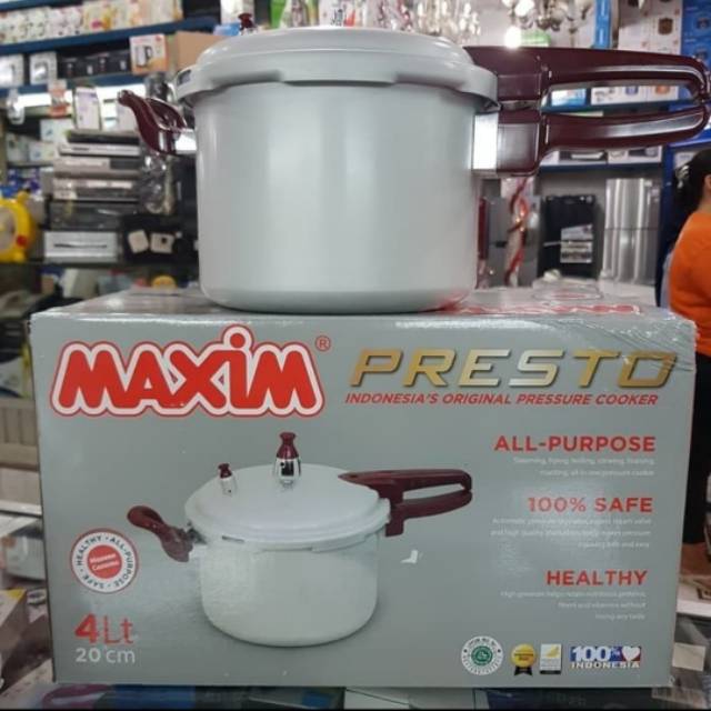 Panci Presto Maxim 4 Liter 20cm / Presto termurah