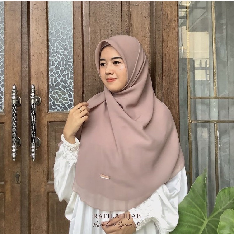 Rahia Collection Bawal curve Hijab Shawl Malaysia