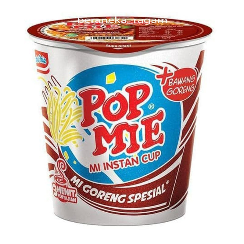 

POP MIE INSTANT CUP GORENG SPECIAL 80 GRAM