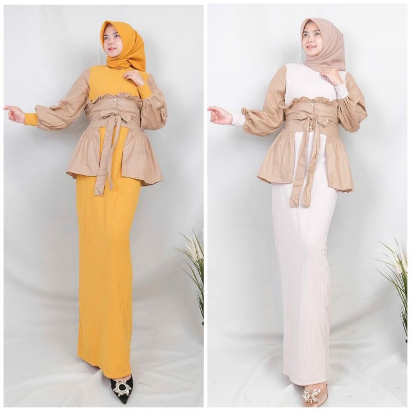 Abygail dress Ori MK Nadalia dress baju pesta baju lebaran premium real pict