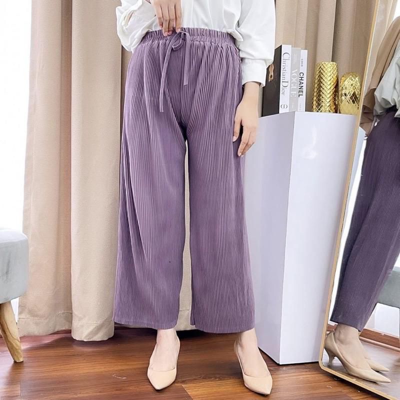 KULOT PLISKET LIDI / CELANA KULOT LIDI / KULOT PLISKET LIDI