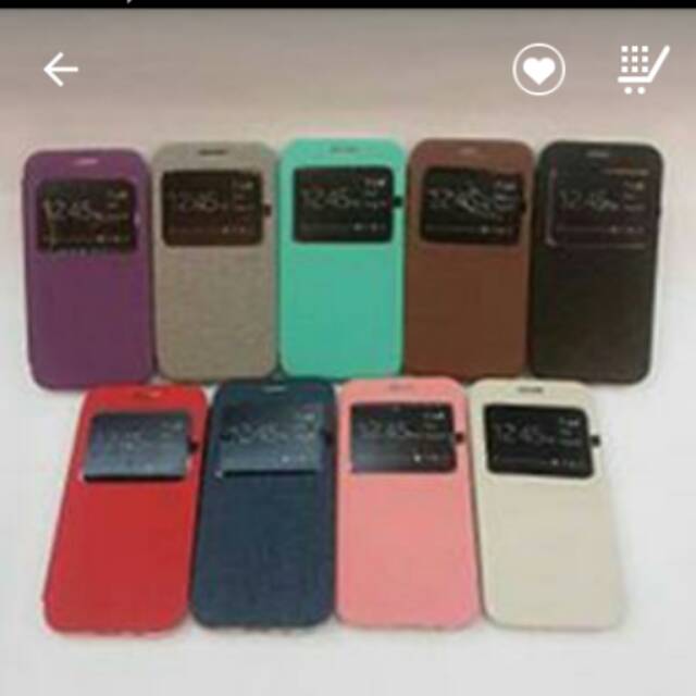 Leather case flip cover view zenfone 6