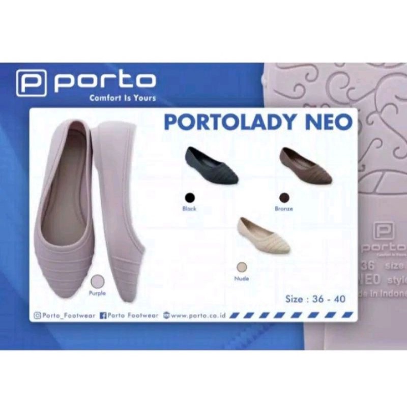 SEPATU FLAT SHOES NEO PORTO LADY