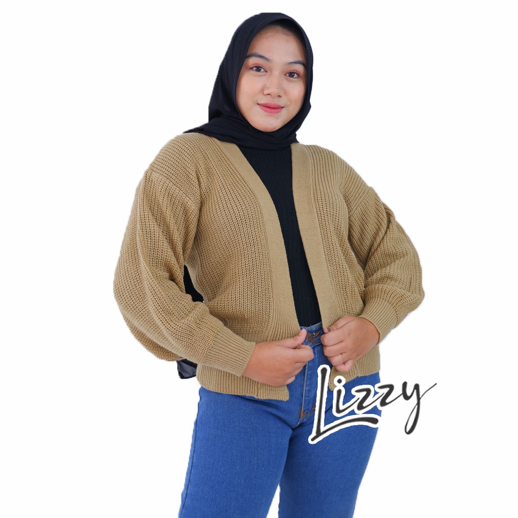 Lizzy - CROP CARDIGAN ASHIKA PREMIUM