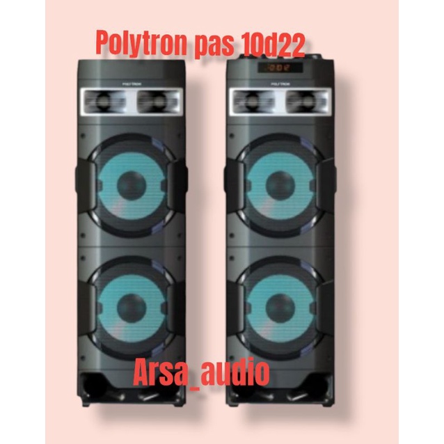 POLYTRON PAS 10D22 SPEAKER AKTIF BLEUTOOTH SPEAKER POLYTRON PAS10DF22