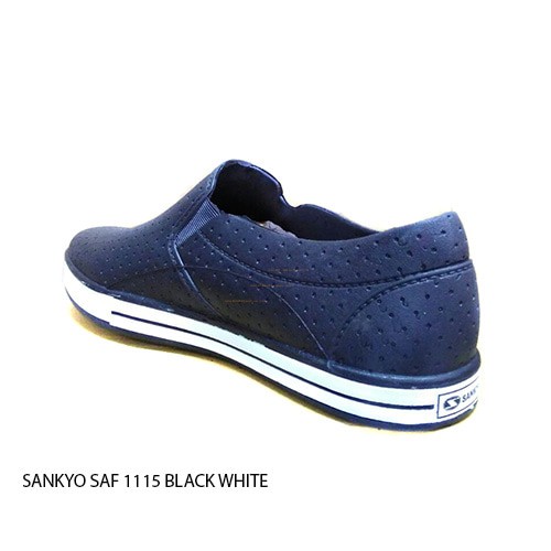 SANKYO SAF 1115 BLACK SEPATU KARET MURAH PANTOFEL TAHAN AIR