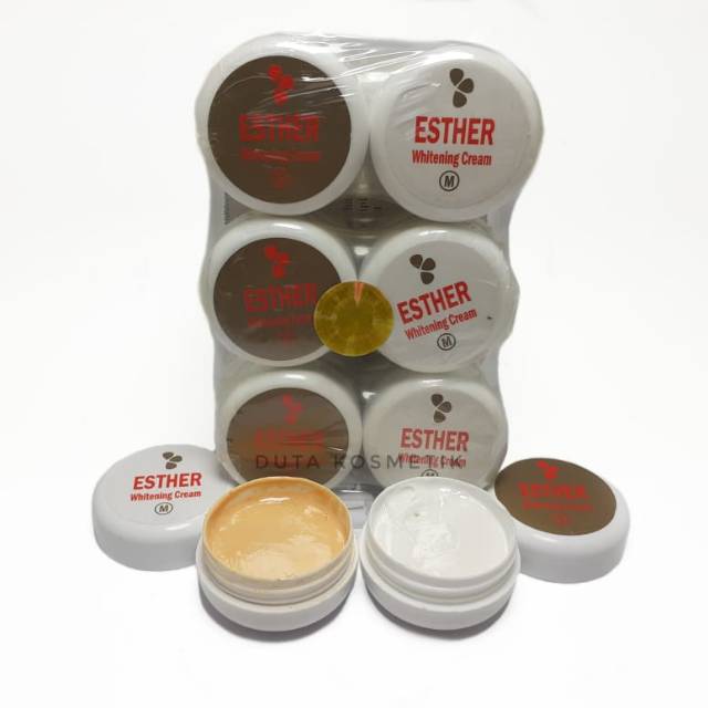 CREAM ESTHER WHITENING SM / 6 paket