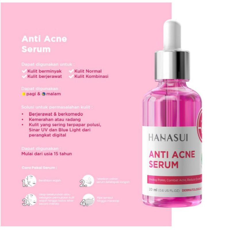 Hanasui Serum Gold,Serum Collagen, Vitamin C &amp; Serum Anti Acne