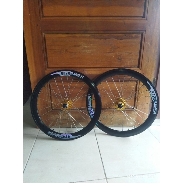 Wheelset Silverock Freehub Stummer 451 ATAU 22 INCH Discbrake